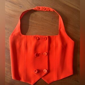 Aritzia (Ten by Babaton) suit style halter top